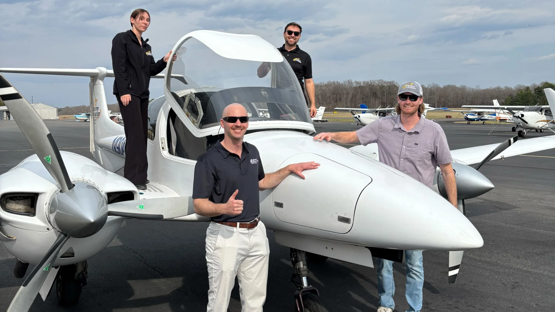 SunState Twin Star Plane